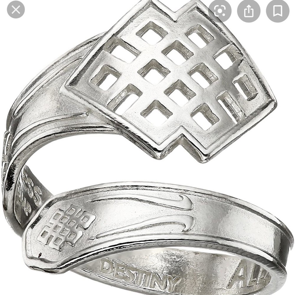 Alex and Ani Endless Spoon Ring